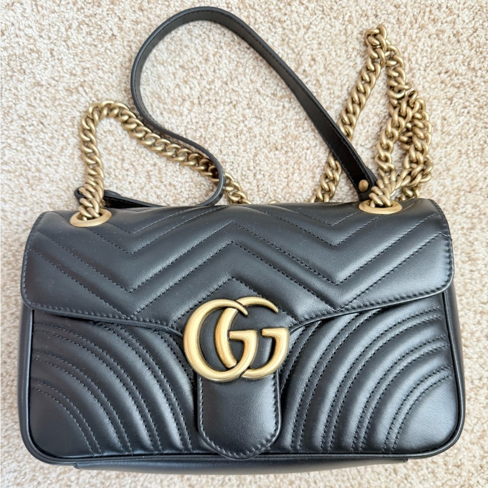 NEW Gucci Marmont Flap Bag Small